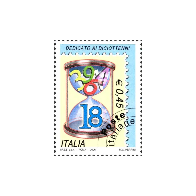 Timbres pour 18 ans
