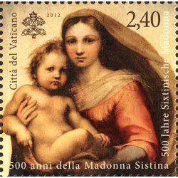 500 Jahre der Madonna von Foligno und der sixtinischen Madonna
