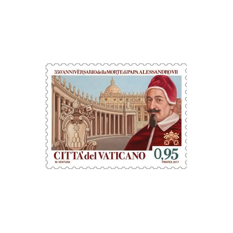 350th anniversary of the death of Pope Alexander VII and Francesco Borromini 350th anniversary of the death of Pope Alexander VII and Francesco Borromini