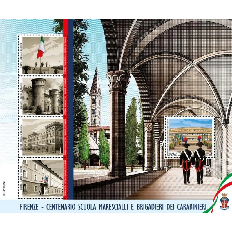 100. jahrestag der tidalschule und carabinieri brigadieri