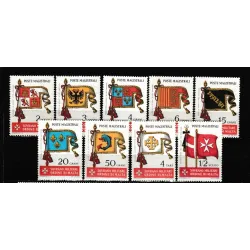 Antique order flags
