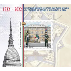 200th anniversary of the training activity in the Arma with the establishment of the "recruitment depot" in Turin