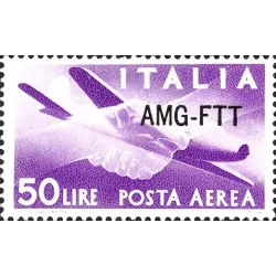 Democratic, overprint on single line