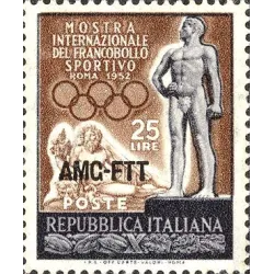 Exposición internacional de sello deportivo en Roma