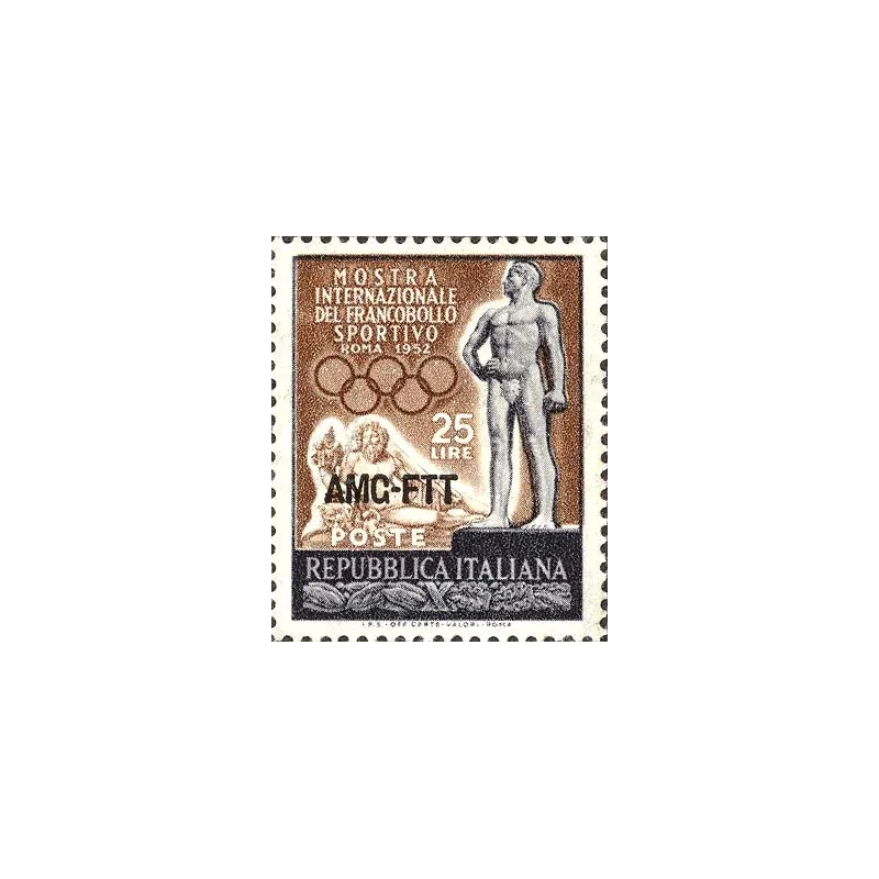 Exposición internacional de sello deportivo en Roma