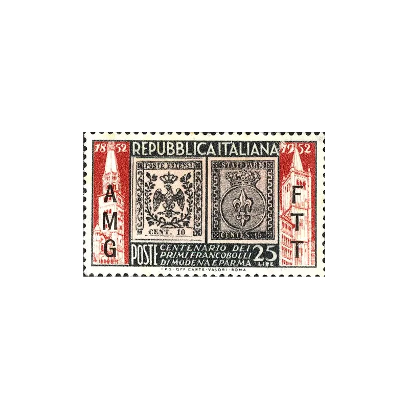 Centenary of the first stamps of Modena and Parma