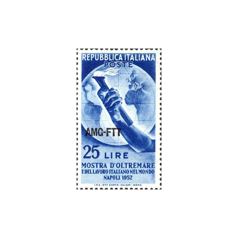 Ausstellung von überseeischen und italienischen Werken in der Welt in Neapel