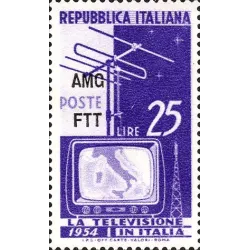 Inizio di servizio di televisione nazionale