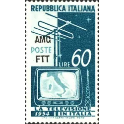 Inizio di servizio di televisione nazionale