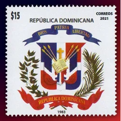 Evolution des armoiries dominicaines 1983
