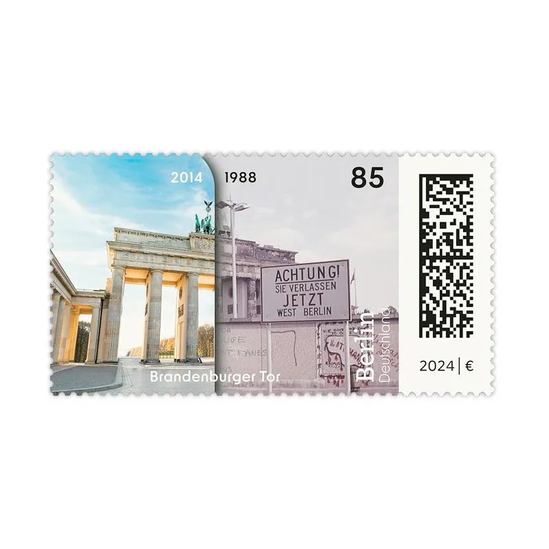 Porta di Brandeburgo 1988 e 2014