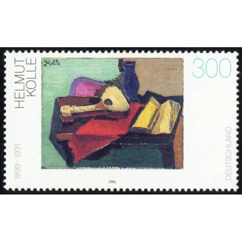 Natura morta con chitarra, libro e vaso (Helmut Kolle) Natura morta con chitarra, libro e vaso (Helmut Kolle)
