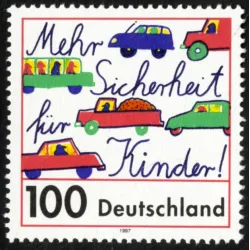 Design of road traffic realized by a child