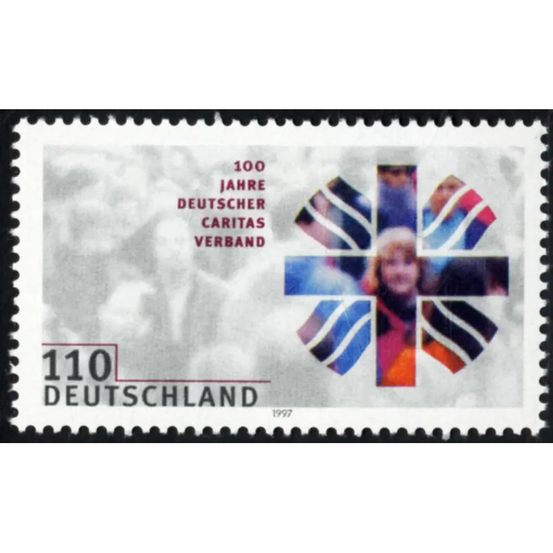 Menschen und Kreuz