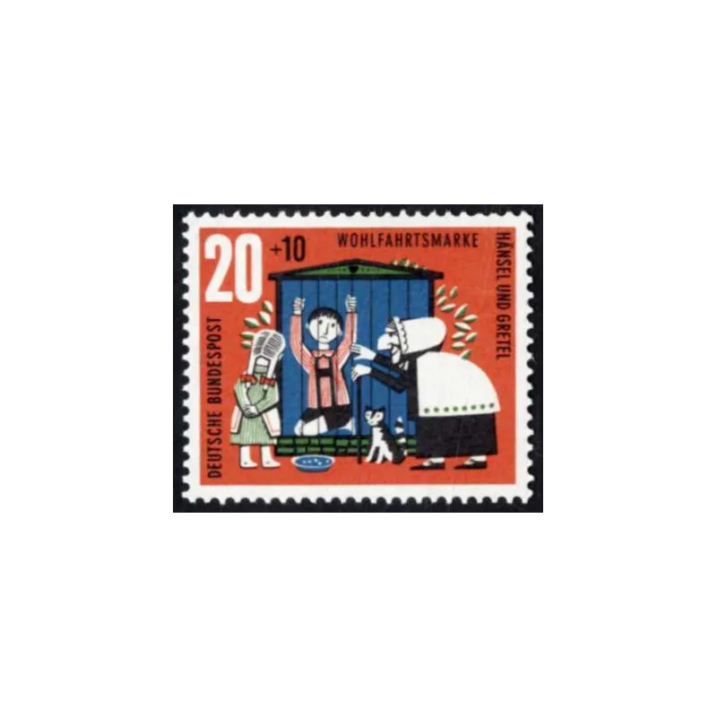 Scene from the fairy tale - Hansel and Gretel