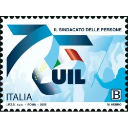 75. jahrestag der italienischen gewerkschaft
