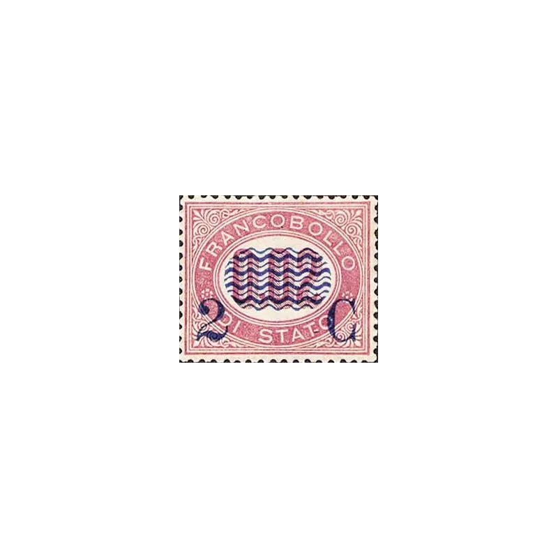 Overprinted service stamps for prints