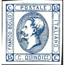 15 cents lithographiques, deuxième type
