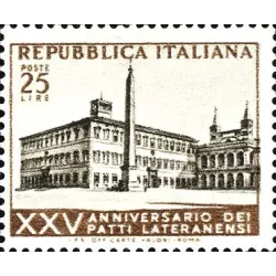 25º anniversario della firma dei Patti Lateranensi
