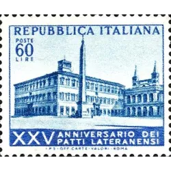 25º anniversario della firma dei Patti Lateranensi