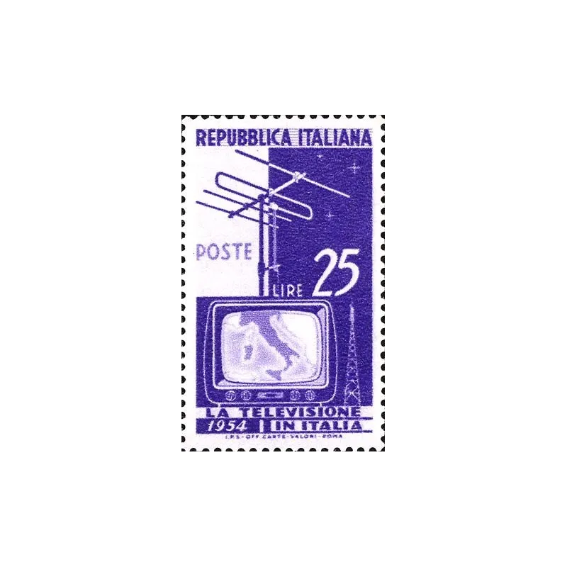 Inizio di servizio di televisione nazionale