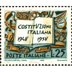 Decennale della costituzione italiana