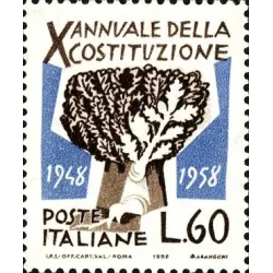 Decennale della costituzione italiana
