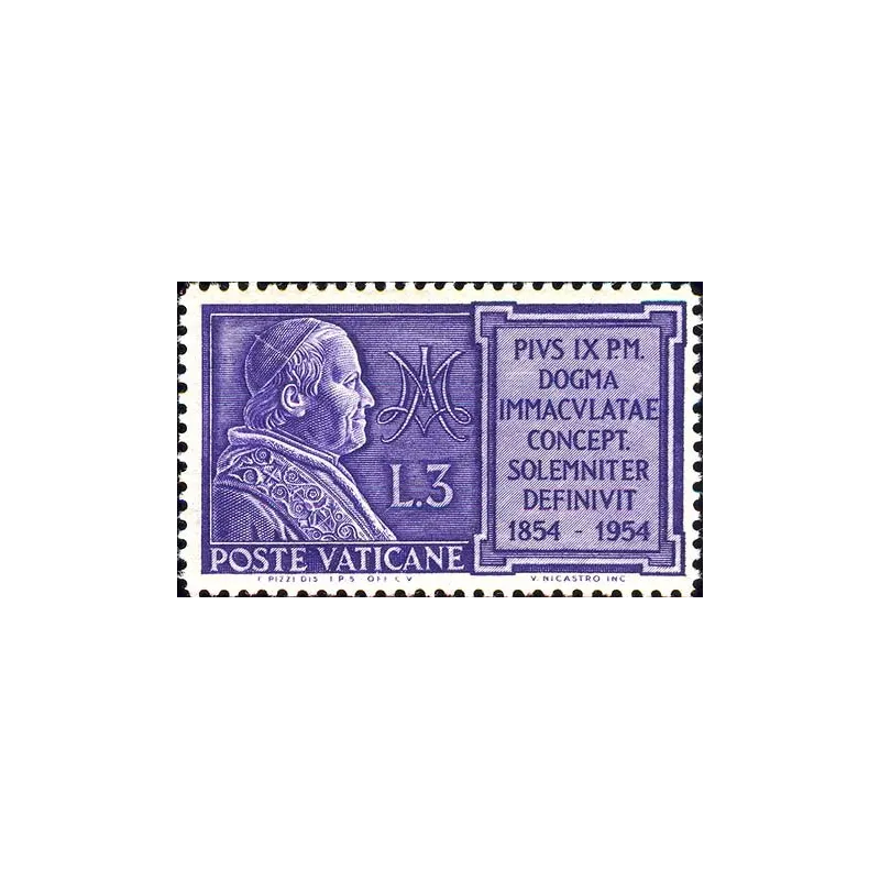 Año mariano y centenario del dogma de la Inmaculada Concepción